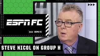 Nobody can confidently pick the winner of Group H! – Steve Nicol | ESPN FC