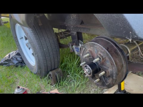 Replacing Wheel Bearings in RV Trailer
