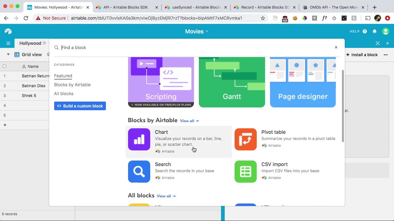 The complete Airtable Custom Blocks development course