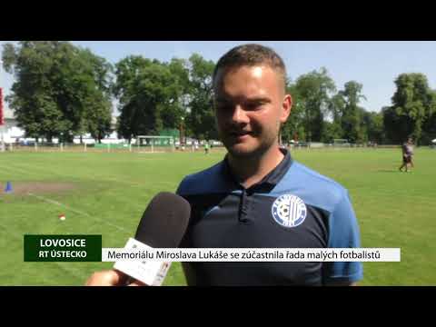 LOVOSICE: Memoriálu Miroslava Lukáše se zúčastnila řada malých fotbalistů