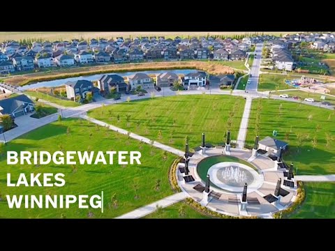 Drone Footage of Bridgwater Lakes Winnipeg