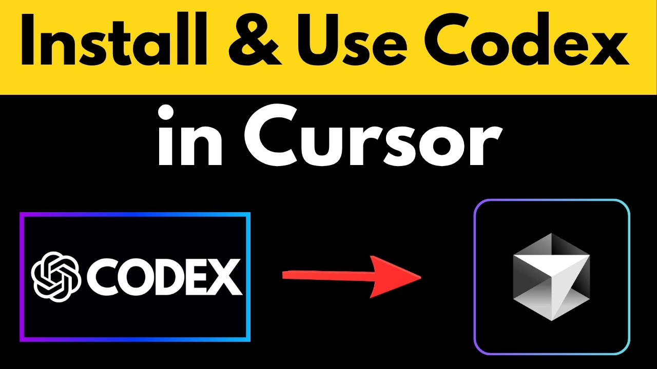 How to Install and Use Codex in Cursor IDE (Complete 2026 Guide)