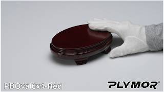 PBOval6x4 Red