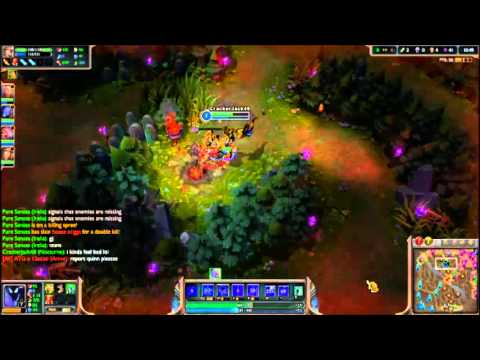 Nocturne Vs NuNu jungle League of Legends