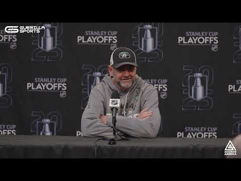 Pete DeBoer | Morning Skate Availability | R1 G5