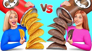 Real Food vs Chocolate Food Challenge | Food Battle by Multi DO Challenge