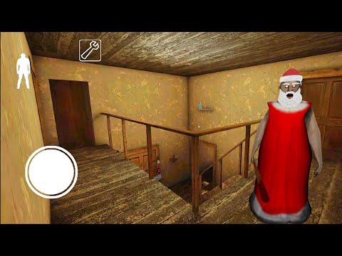 Granny Game Horror Escape Gameplay | Granny Santa Claus 😲🌲 Ep01