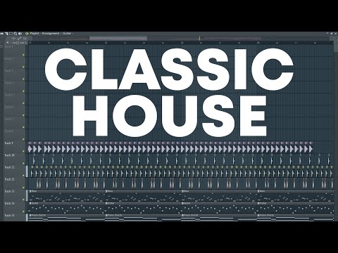 How To Make CLASSIC HOUSE!! - FL Studio Tutorial (+FREE FLP)