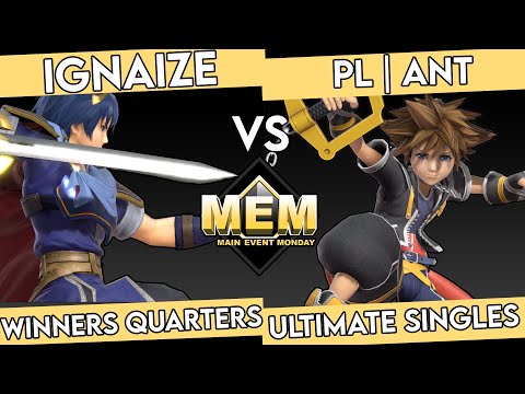 BNB Main Event Mondays 4 - Ignaize (Marth) VS Ant (Sora, Villager) Winners Quarters