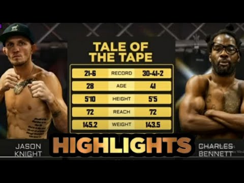 Highlights Jason Knight vs Charles Bennet Fight l Fighting Championship MMA l REACTION!