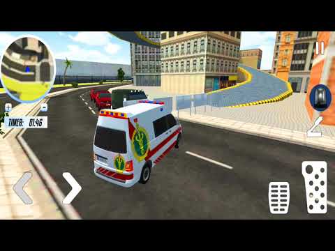 Stickman Ambulance Roof Jumping  Rooftop Stunts