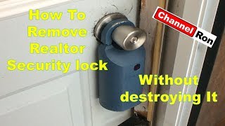 How To Remove Realtor Security Lock