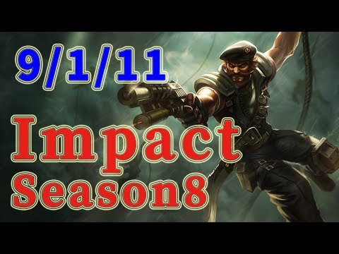 Team Liquid Impact Gangplank TOP vs Cho'Gath Patch 8.17