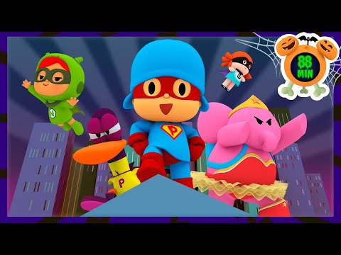 🦹 POCOYO ITALIANO- La Combriccola dei Super Amici [88 min] VIDEO e CARTONI ANIMATI per bambini