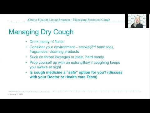 Managing a Persistent Cough After COVID-19 - YouTube
