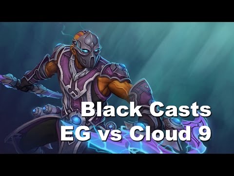 Black casts EG vs C9 The Summit 2 Dota 2