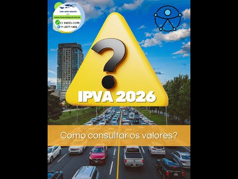 Vídeo: Tabela valor venal IPVA 2026 SP: dúvidas