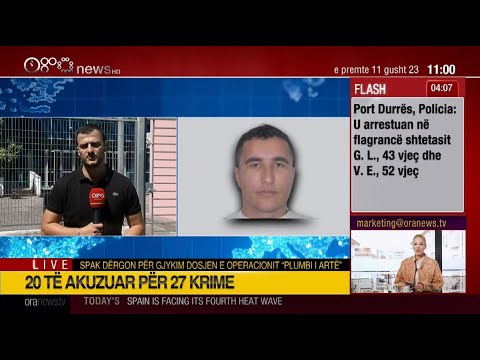 Edicioni informativ - 11 Gusht 2023 - Ora 11:00 - Ora News