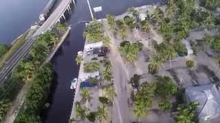preview picture of video 'Drone video of The Fishing Lodge at Big Pine Key'