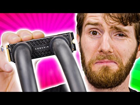 This Product is a Meme - Corsair MP600 PRO Hydro X water-cooled SSD