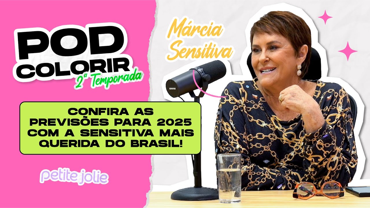 PodColorir Temp 2. Ep 4 - Márcia Sensitiva dá dicas poderosas para 2025!
