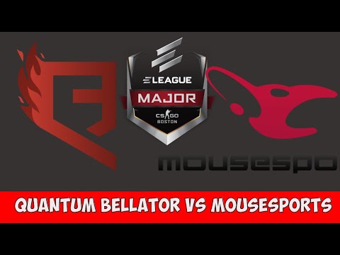 Quantum Bellator Fire vs Mousesports (Train) ELEAGUE MAJOR Boston 2018   HIGHLIGHTS