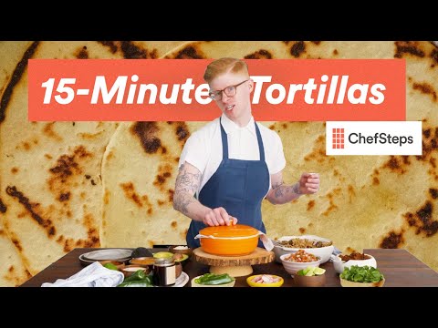 Leveled Up Flour Tortillas in 15 Minutes