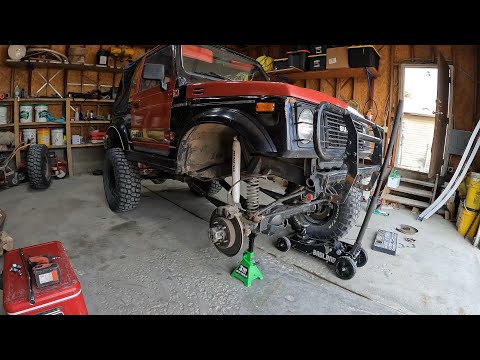 Suzuki Samurai Front axle rebuild
