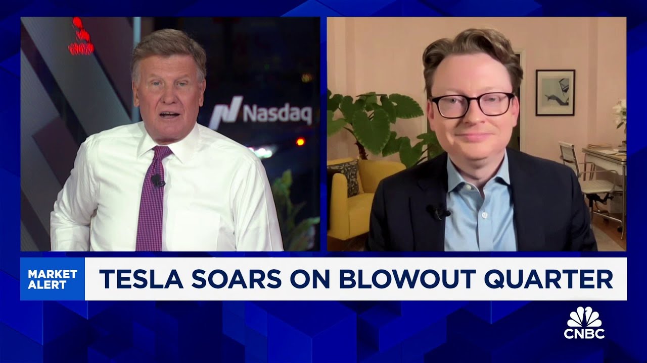 WSJ's Tim Higgins on Tesla's blowout quarter: This is back to a growth story