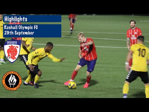 HIGHLIGHTS: Rushall Olympic 4 - 3 Bromsgrove Sporting