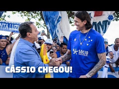 🦊 O GIGANTE CHEGOU!! Os bastidores do primeiro dia do goleiro Cássio no Cruzeiro!