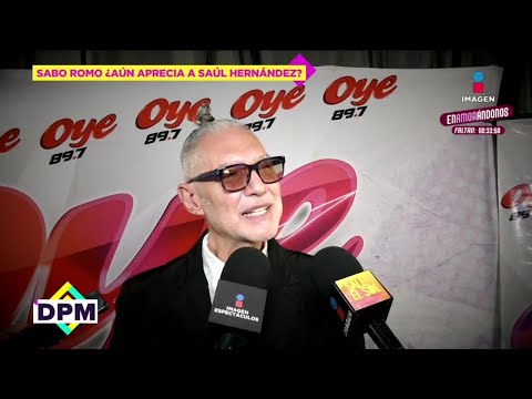 Sabo Romo confiesa si aún aprecia a Saúl Hernández pese a haberlo sacado de Caifanes | DPM