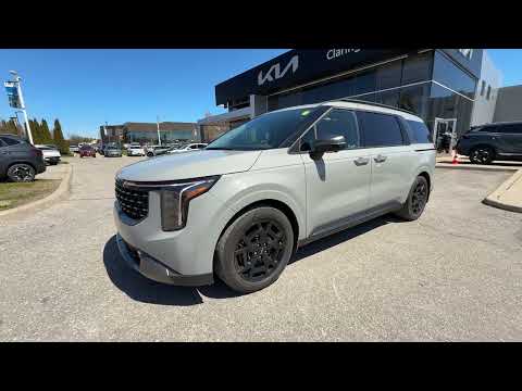 2025 Kia Carnival in White for sale at Clarington Kia in Bowmanville, ON