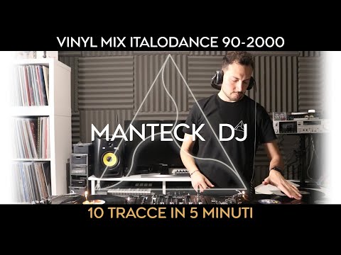 Manteck - Dance 90-2000 Vinyl Mix (10 Tracks - 5 Min)