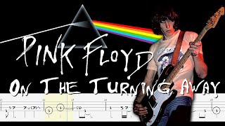 Pink Floyd  - On The Turning Away (🔴Bass Tabs ) By @ChamisBass   #pinkfloydbass #chamisbass