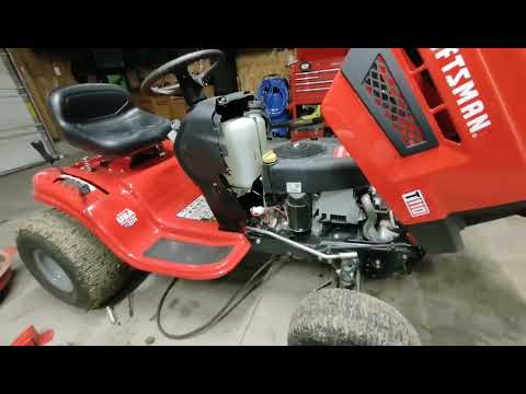 Craftsman T110 Mower