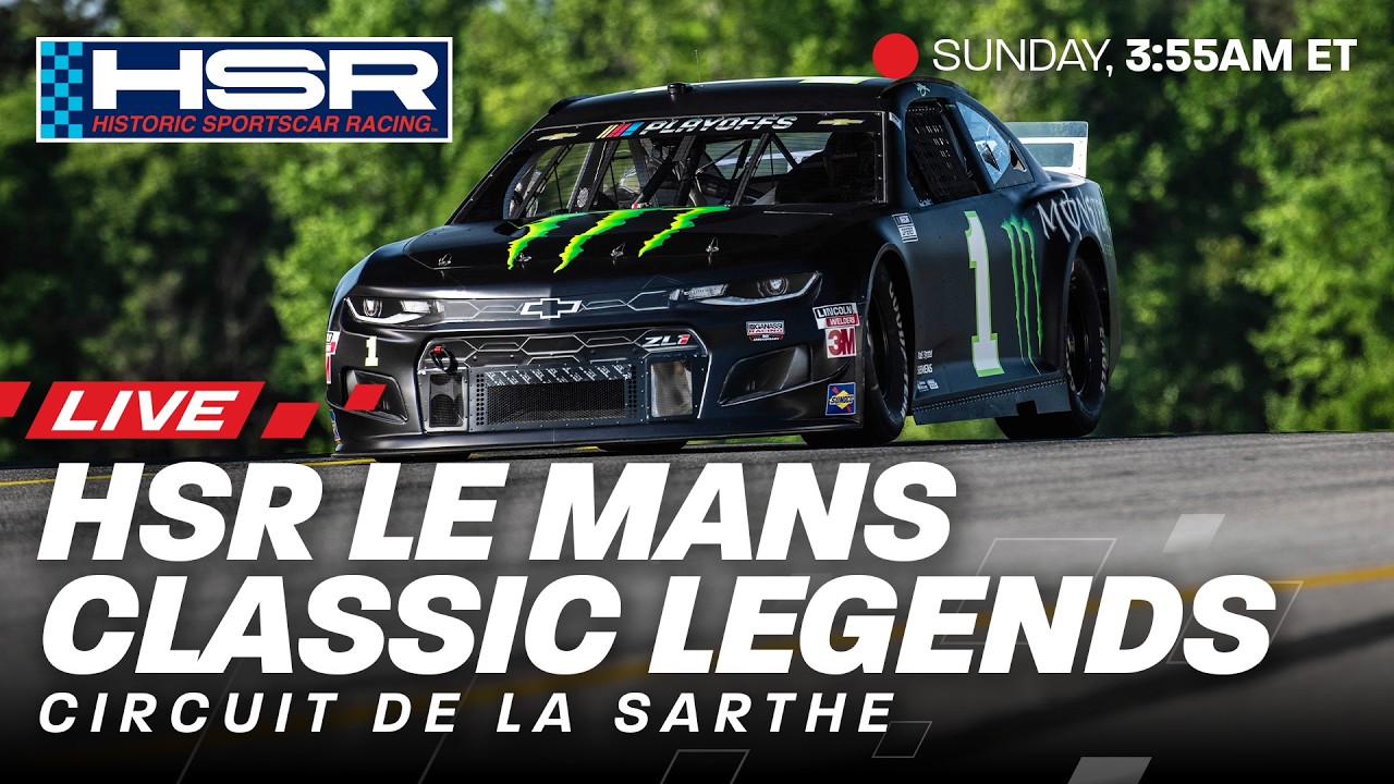 2026 Historic Sportscar Racing NASCAR Classic at Le Mans  | HSR | Circuit de la Sarthe | Le Mans, FR