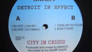 Detroit In Effect - There Ain't No Future