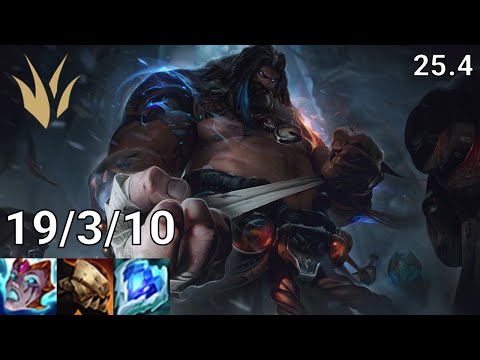 Udyr Jungle vs Hecarim - EUW challenger | Patch 25.4