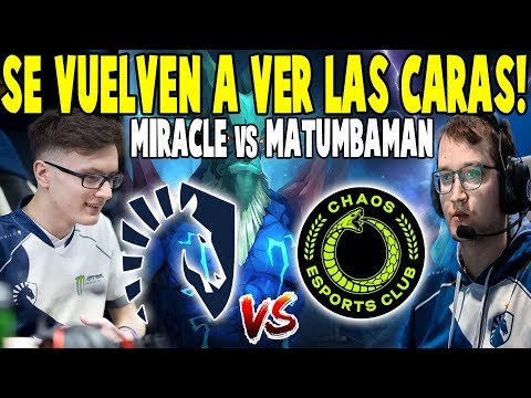LIQUID vs CHAOS [BO2] - Se Vuelven A Ver Las Caras "Miracle vs Matumbaman" - TI9 DOTA 2