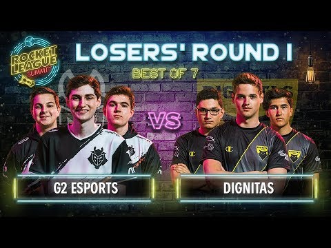 G2 Esports vs Dignitas - Rocket League Summit: Losers' Round 1