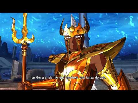 Saint Seiya Soldiers Soul - Poseidon - Krishna de Chrysaor