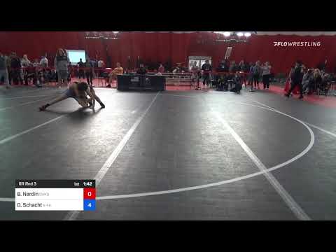 51 Kg Rr Rnd 3 - Brendan Nardin, Dakota Wrestling Club Vs Owen Schacht, X-Factor Elite Wrestling