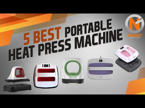 5 Best Portable Heat Press Machine 2021