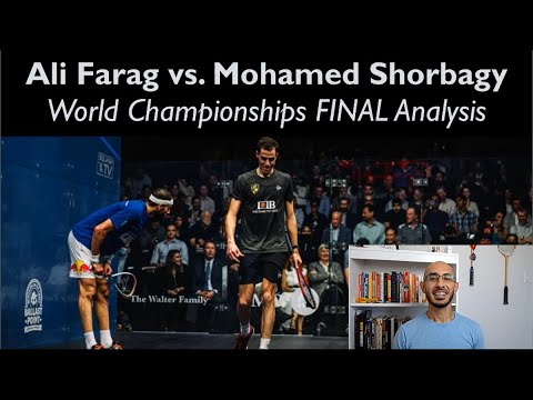 PSA Squash: 2021 World Champs FINAL - Mohamed Shorbagy vs. Ali Farag - What Did Ali Do To Win?!?!