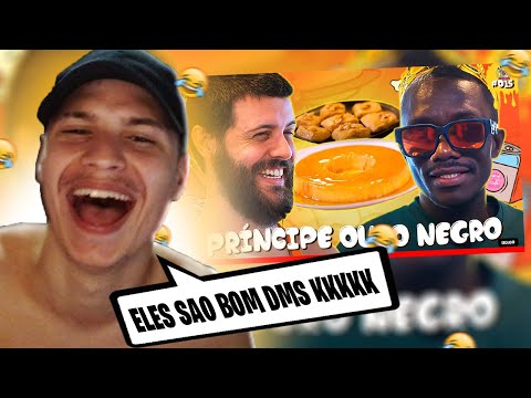 uLiLKss Reagindo: REI DO KUDURO EXPERIMENTA DOCES BRASILEIROS - Rango Brabo #15 @Podpah @lilkss