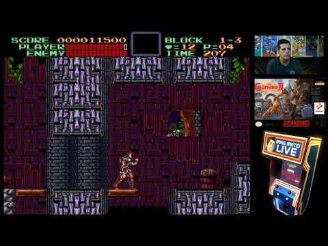 AVGM Castlevania IV Hard Mode Hack (SNES) "THIS IS THE WORST!!!" Mike Matei rage compilation