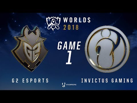 Worlds 2018 - Demi finale - G2 vs IG - Game 1