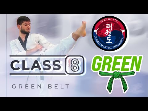 Taekwondo - Green Belt - Class 8 thumbnail