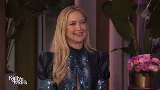 Kate Hudson Reacts to Kelly &amp; Mark's "Song Sung Blue" Homage